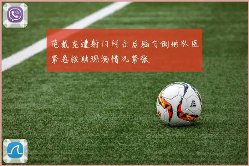 范戴克遭射门闷击后脑勺倒地队医紧急救助现场情况紧张